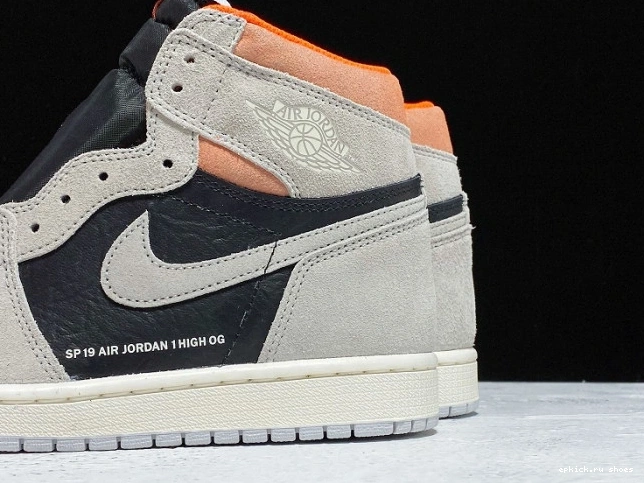 Rep 555088-018 OG 1 Retro Grey High Air Jordan Neutral 0804